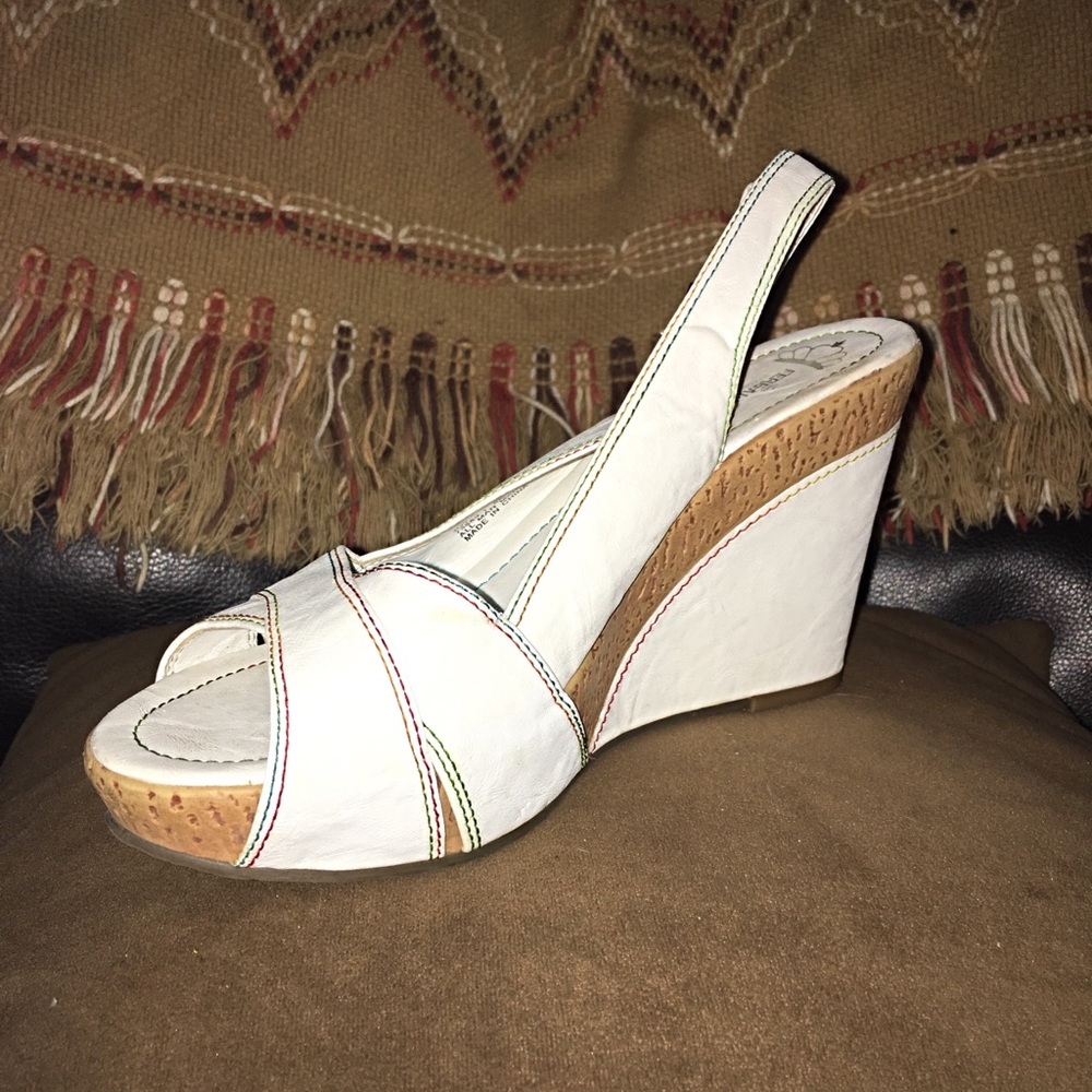 COPY - Fergalicious Rainbow wedges